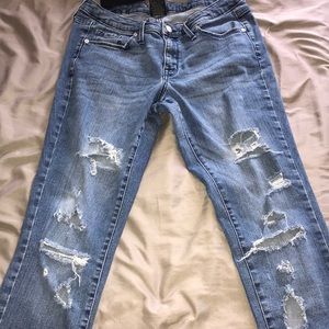 Denim Ripped Jeans